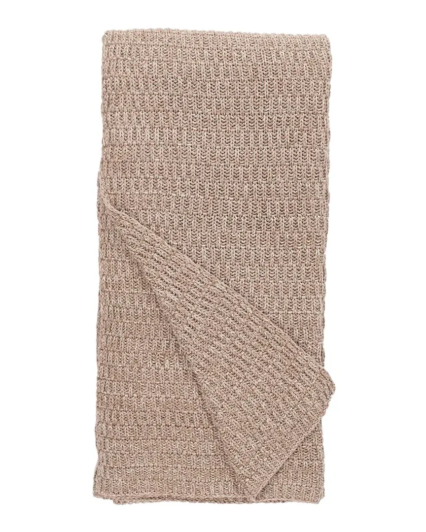 Axton Super Throw - Terracotta, Cotton