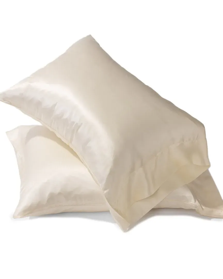 Caressa Silk Pillowcase - Ivory