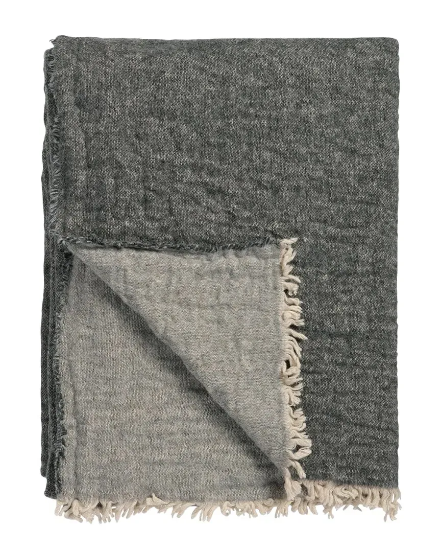 Gavin Super Throw - Charcoal
