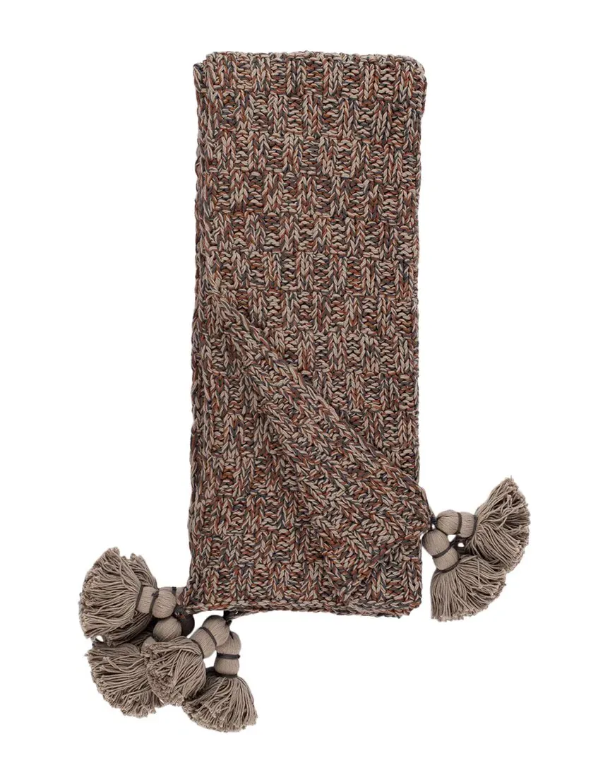 Jace Throw - Saddle, Cotton