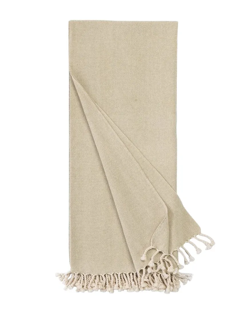 Luke Throw - Olive, Cotton image