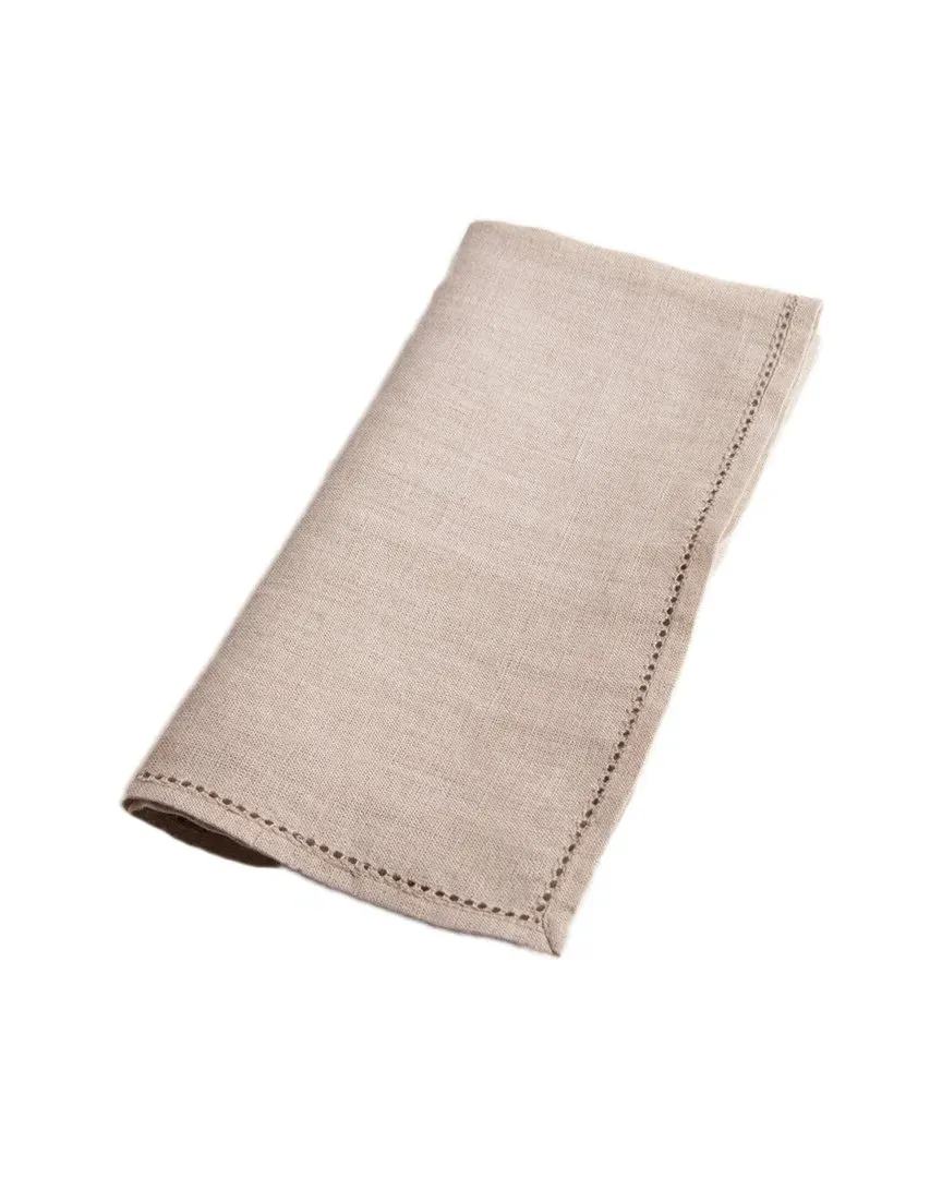 Set of 4 Napkins - Brown, Linen image