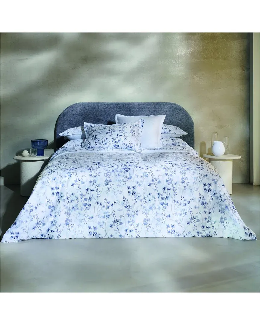300 Thread Count Calme Reversible Duvet Cover - Blue