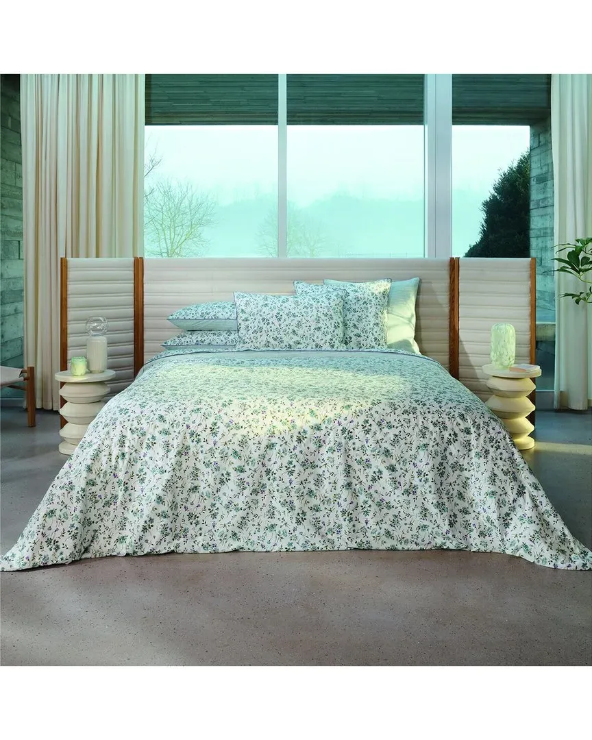 Fugace Organic Percale Reversible Duvet Cover - Multicolor