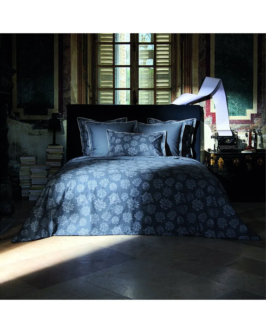 Nocturne Cotton Percale Duvet Cover - Blue