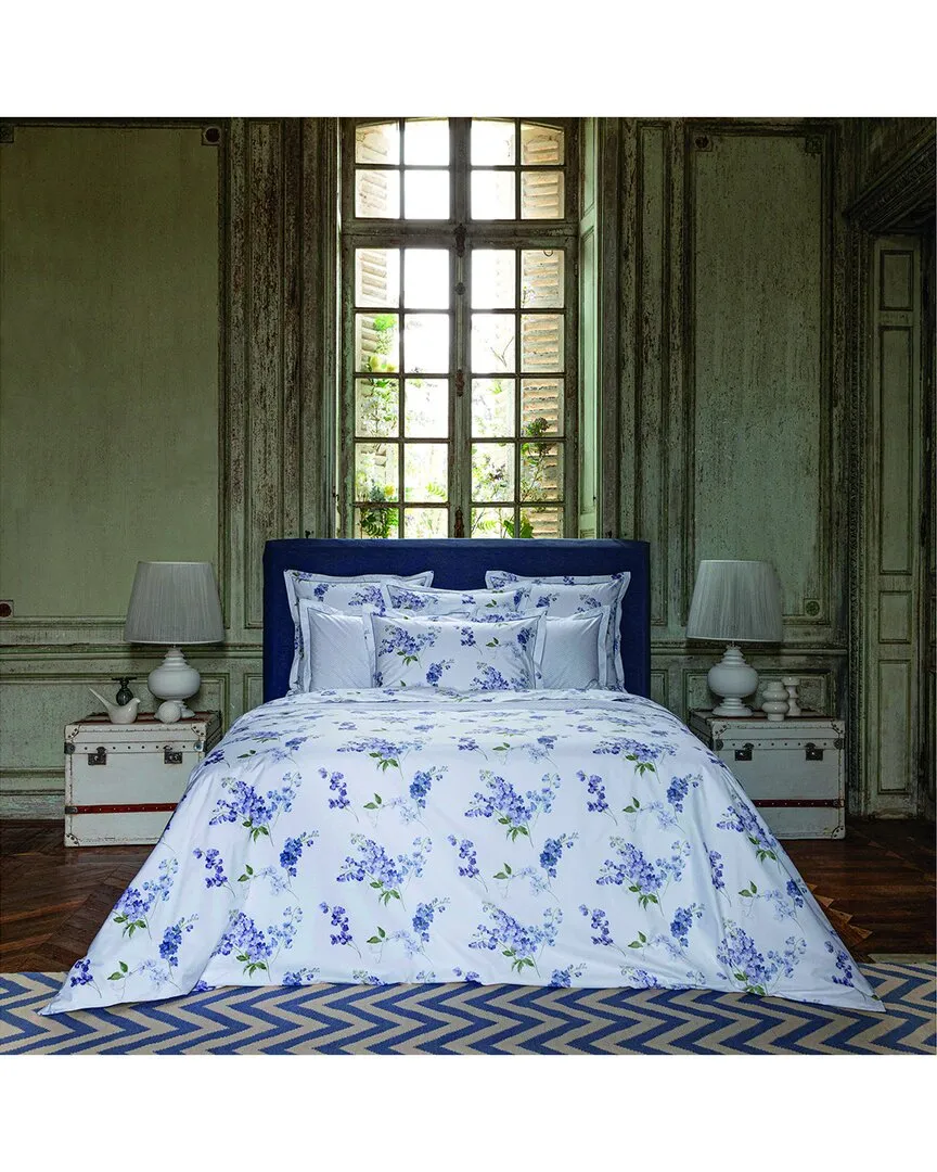 Organic Cotton Percale Charme Duvet Cover - Purple, Cotton image