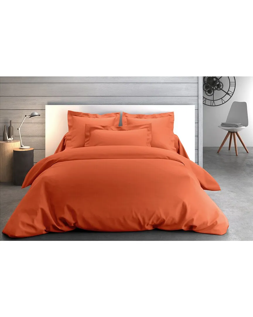 Vexin Duvet Cover - Orange, Cotton image
