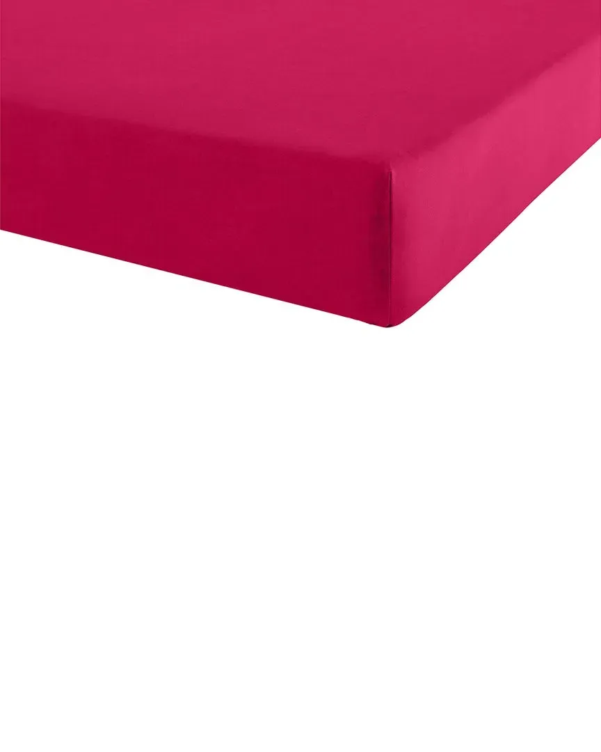 Vexin Fitted Sheet - Framboise, Cotton