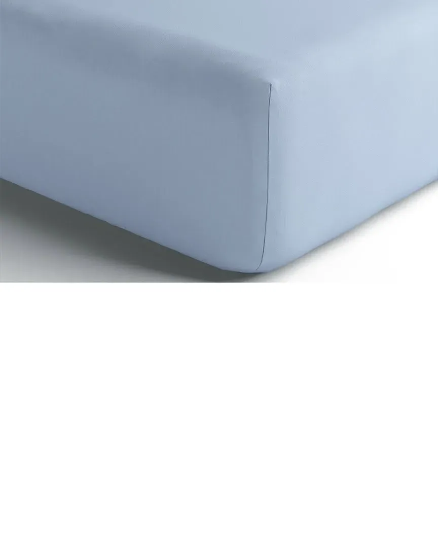 Vexin Fitted Sheet - Light Blue, Cotton