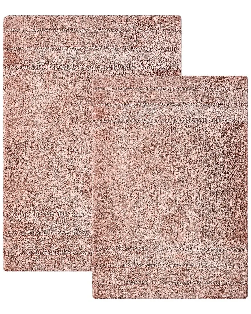 Reverie Set of 2 Bath Rugs - Blush image