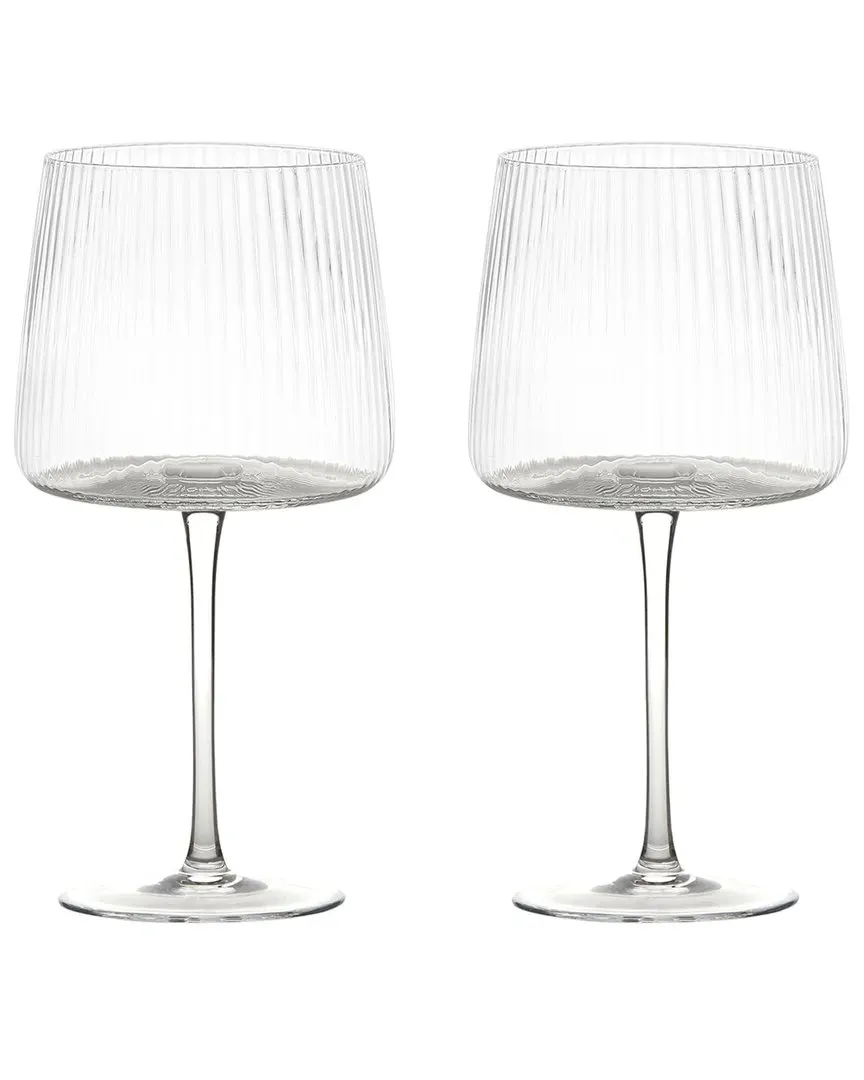 Empire Set of 2 Gin Glasses - Clear, Glass image