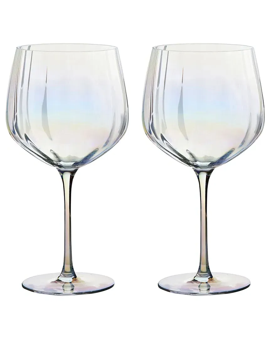 Palazzo Set of 2 Gin Glasses - Pearl, Glass