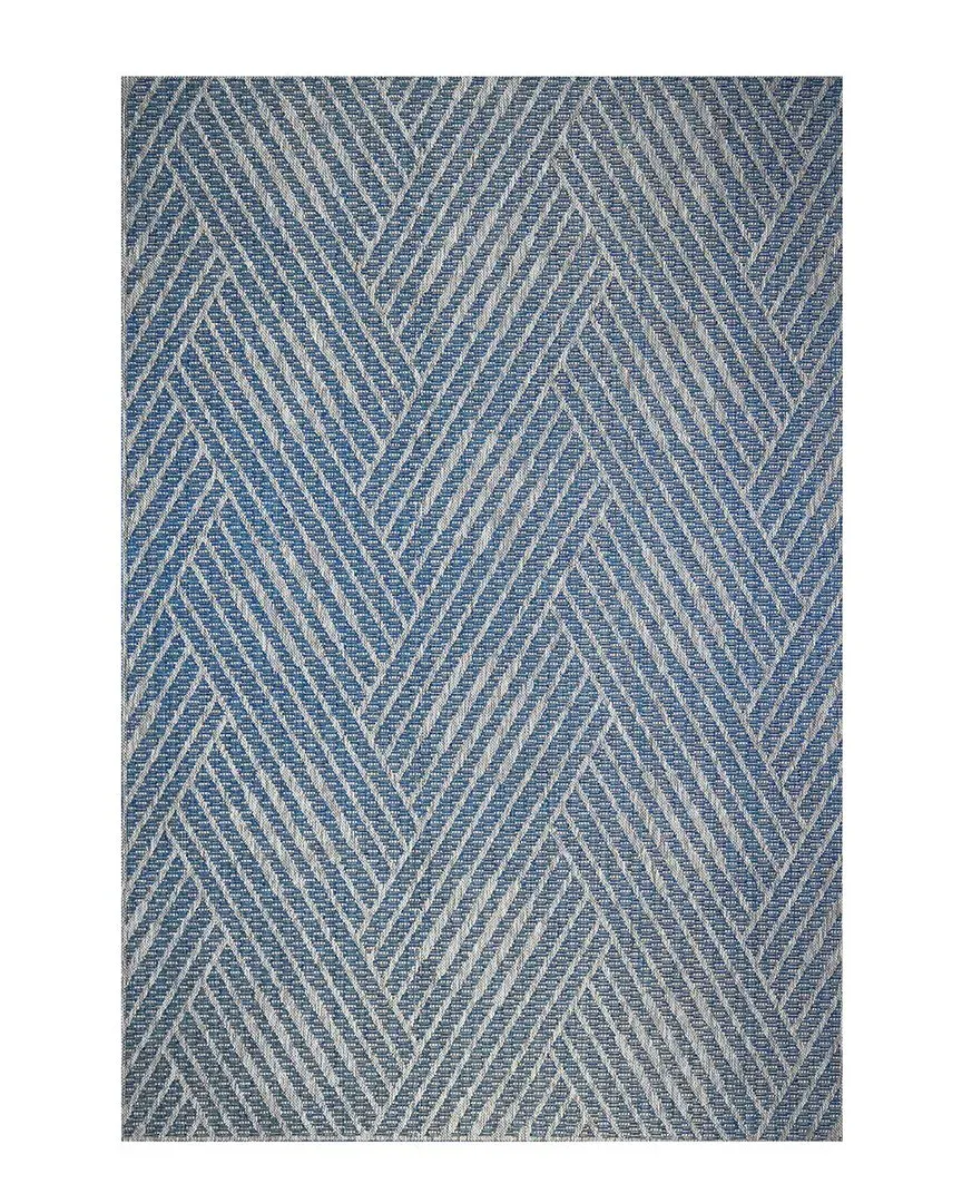 Amer Maryland Abbel Geometric Area Rug - Blue