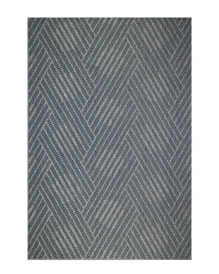 Amer Maryland Abbel Geometric Rug - Blue