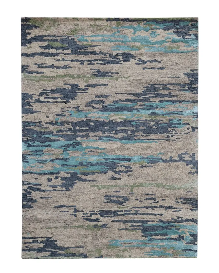 Amer Rugs Abegail Hand-Tufted Rug - Blue, Wool-Blend image