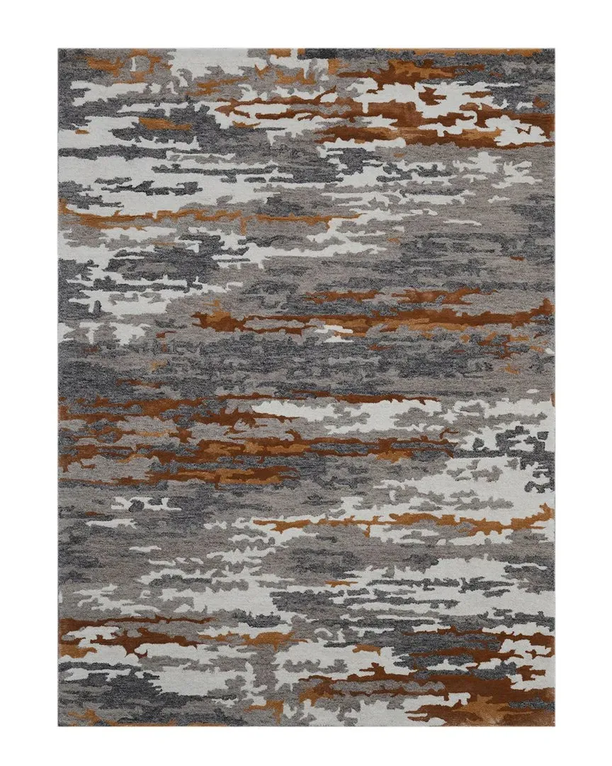 Amer Rugs Abegail Hand-Tufted Rug - Orange, Wool-Blend