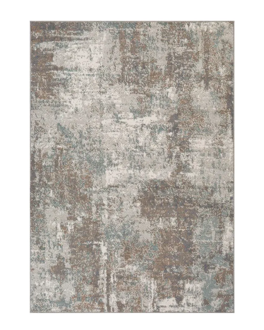 Amer Rugs Alpine Bella Abstract Runner Rug - Light Brown