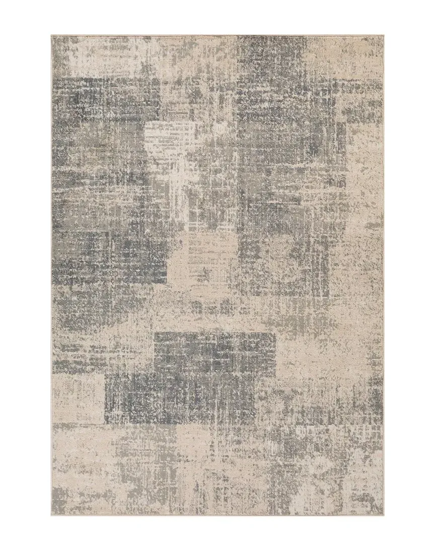 Amer Rugs Alpine Cel Abstract Runner Rug - Light Blue