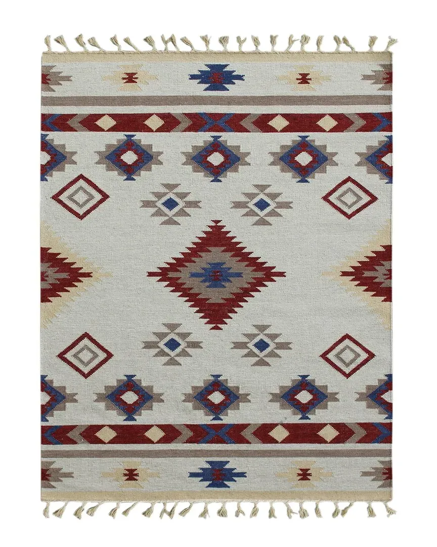 Amer Rugs Arielle Flatweave Rug - Red, Wool image