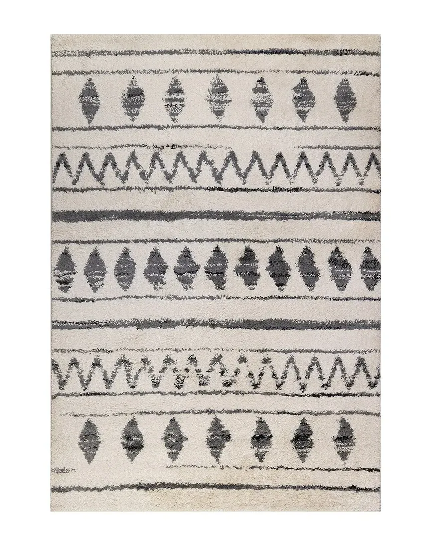 Amer Rugs Aspen Clara Geometric Runner Rug - Cream