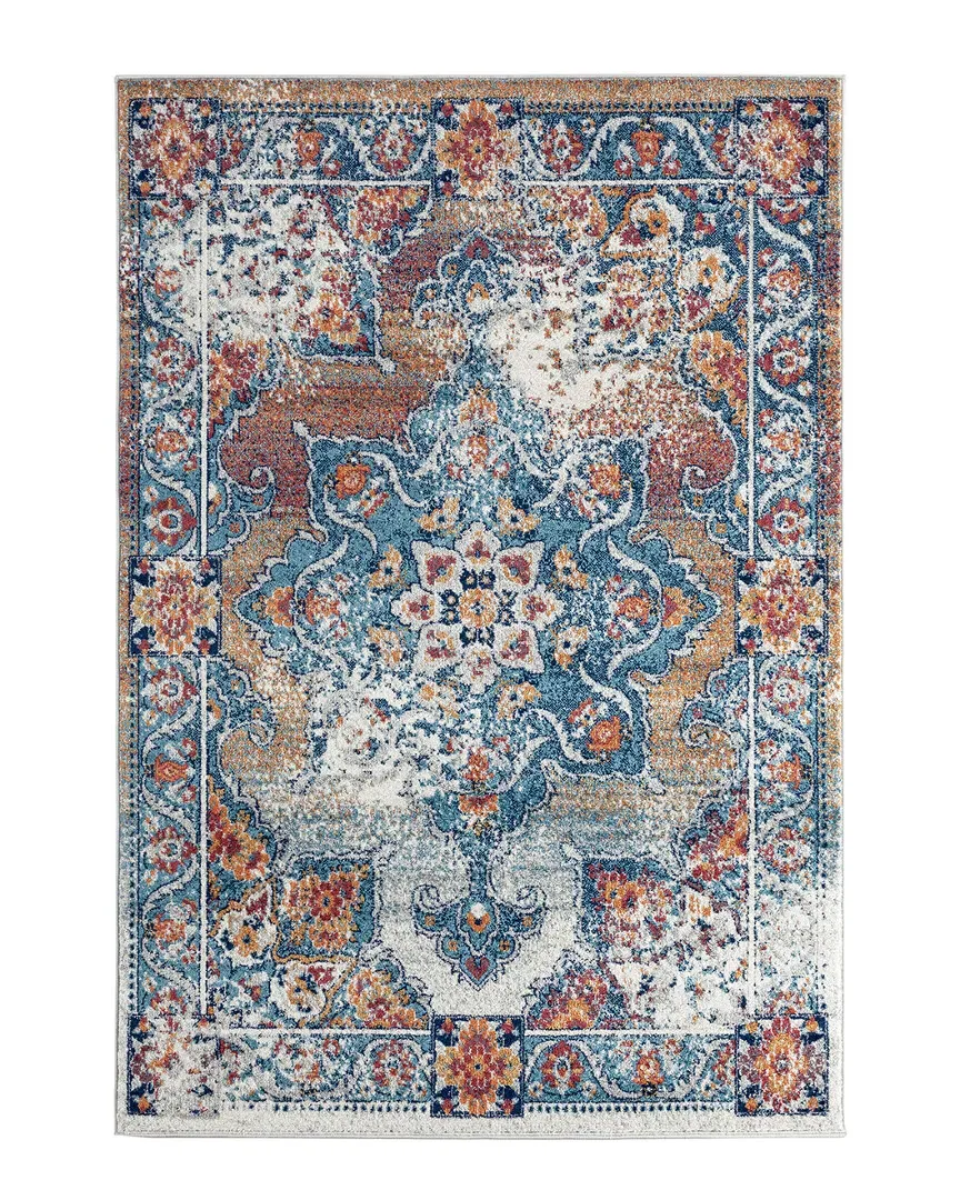 Amer Rugs Camille Power-Loomed Rug - Blue, Synthetic