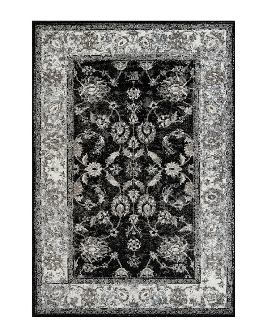 Amer Rugs Camille Rug - Black, Polypropylene