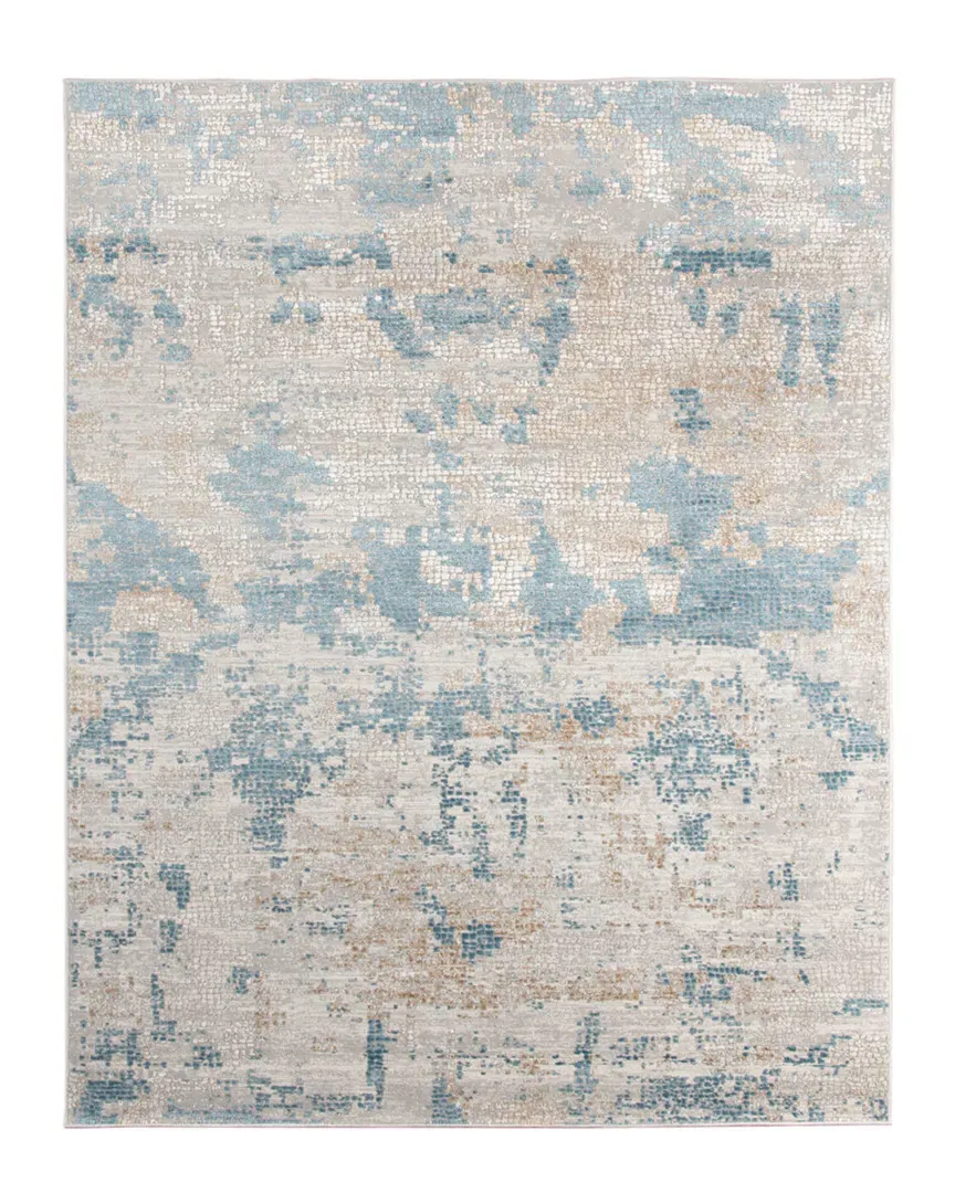 Amer Rugs Hamilton Menno Area Rug - Blue, Viscose