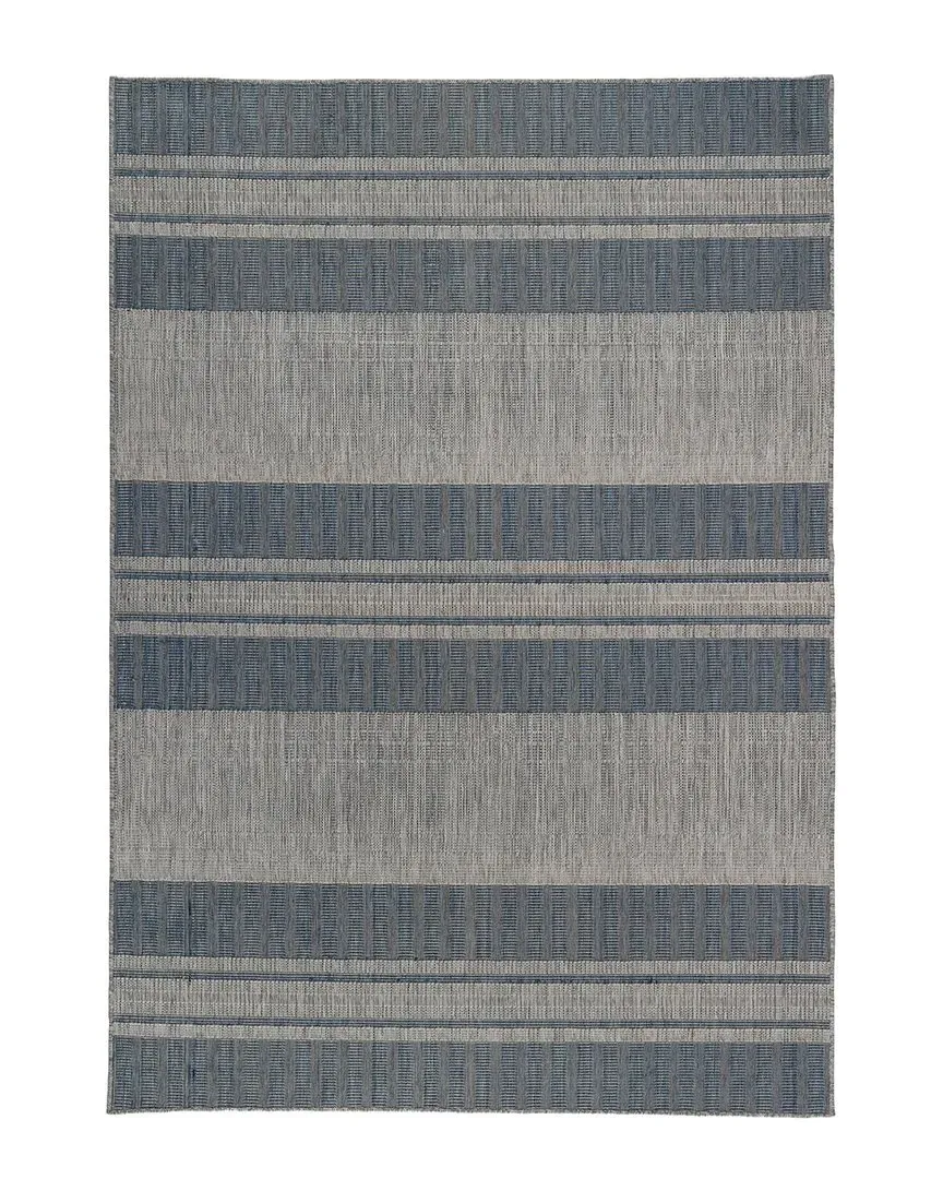 Amer Rugs Maryland Blessy Striped Rug - Blue, Polypropylene image