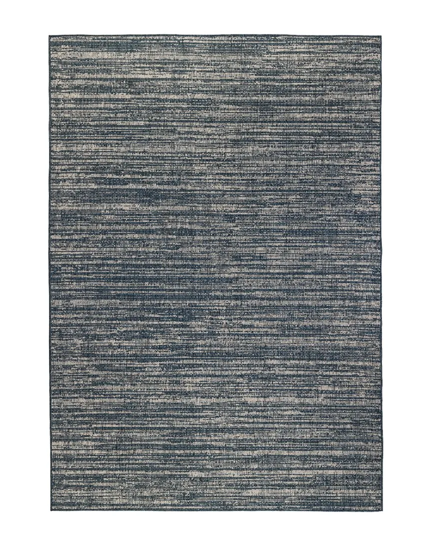 Amer Rugs Maryland Cecil Striped Rug - Blue, Polypropylene