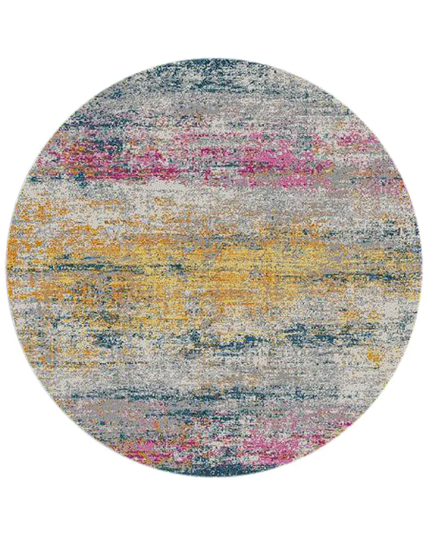 Amer Rugs Montana Blesilda Abstract Runner Rug - Orange image