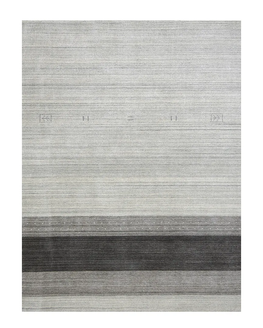 Amer Rugs Montpellier Hand-Woven Rug - Light Grey, Wool