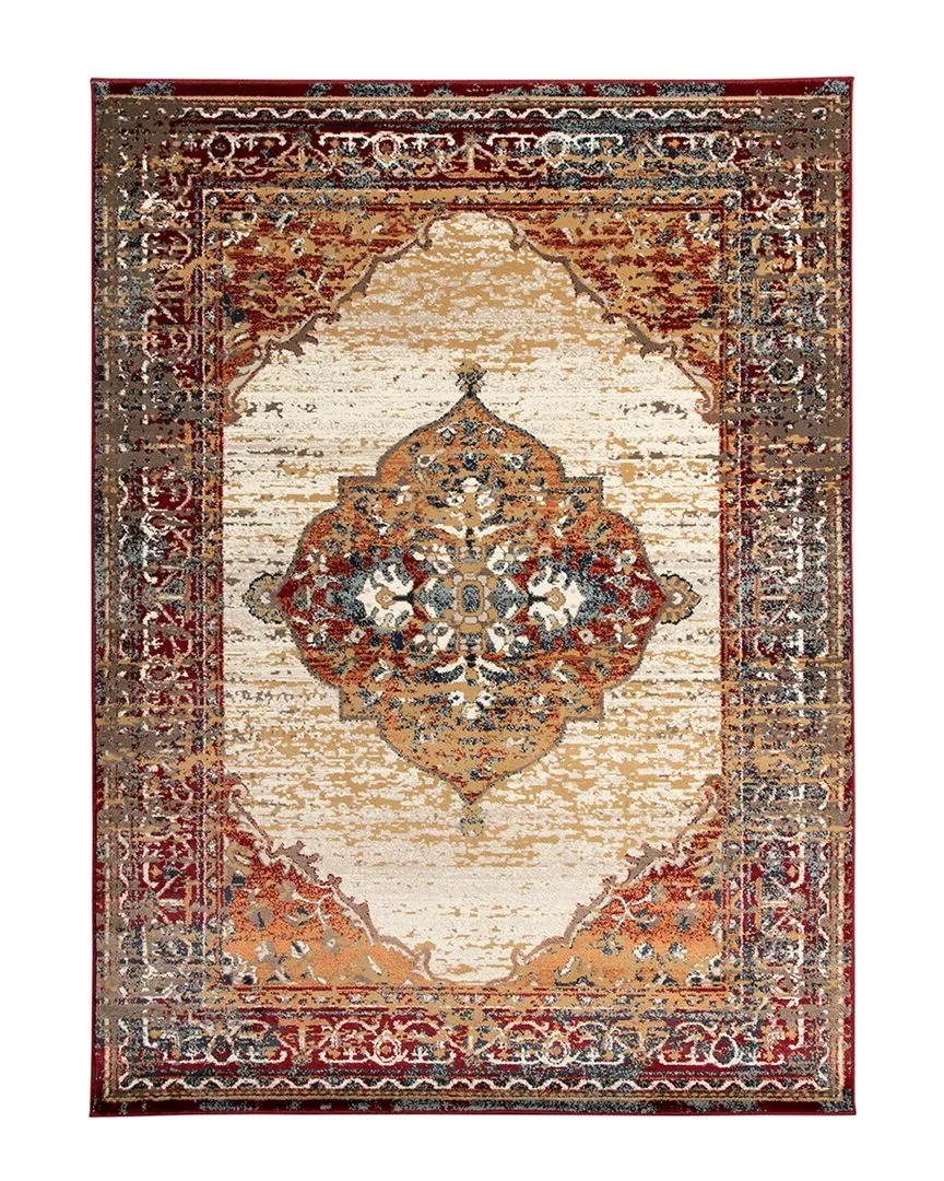 Amer Rugs Rabi Annabella Rug - Red, Polypropylene