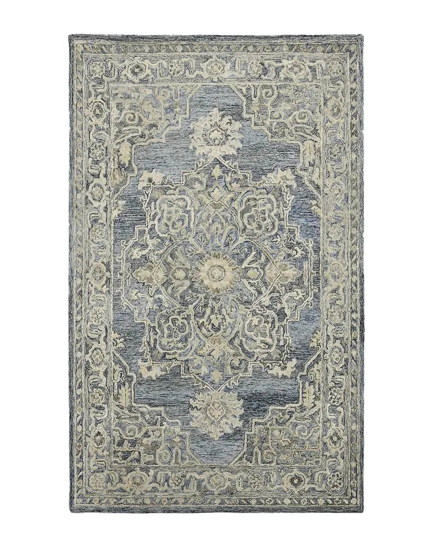 Amer Rugs Vivienne Hand-Tufted Rug - Blue, Wool-Blend image