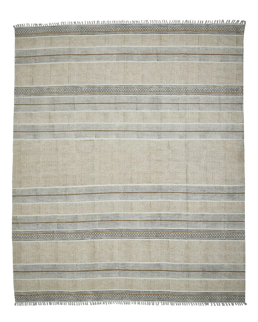 Briel Dune Area Rug - Brown, Cotton image