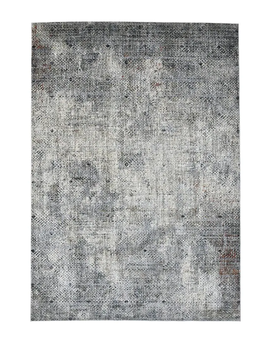 Divina Vermont Area Rug - Gray, Polyester