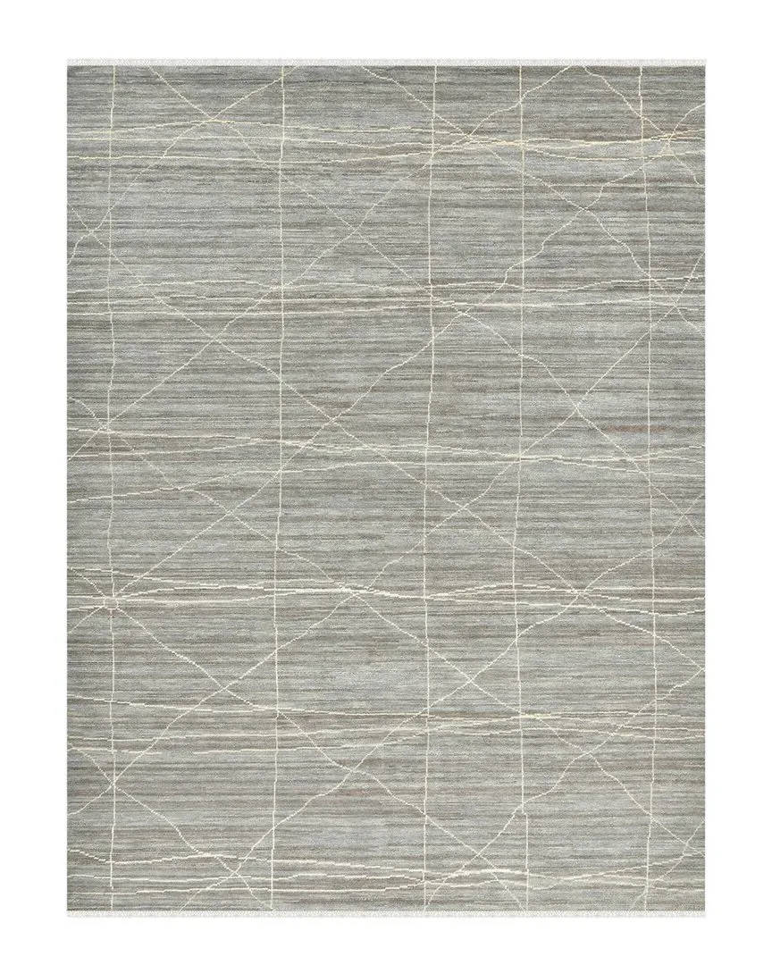 Maneux Anna Wool-Blend Area Rug - Grey