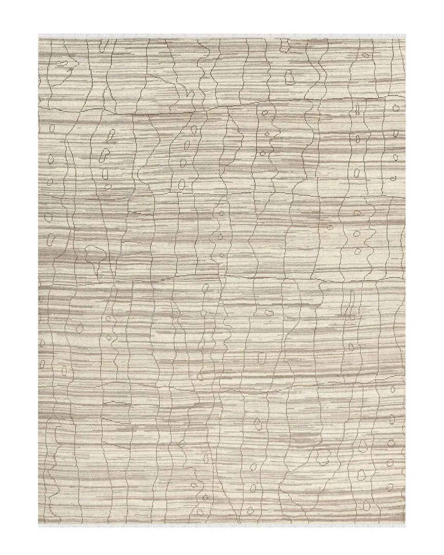 Noelle Anna Area Rug - Brown, Wool-Blend