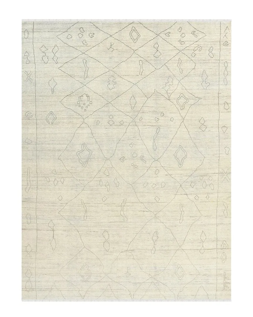 Oakley Anna Area Rug - Ivory, Wool-Blend