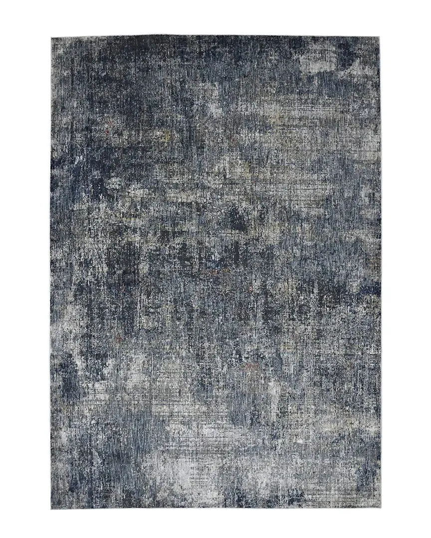 Vermont Bianca Bordered Runner Rug - Polyester image