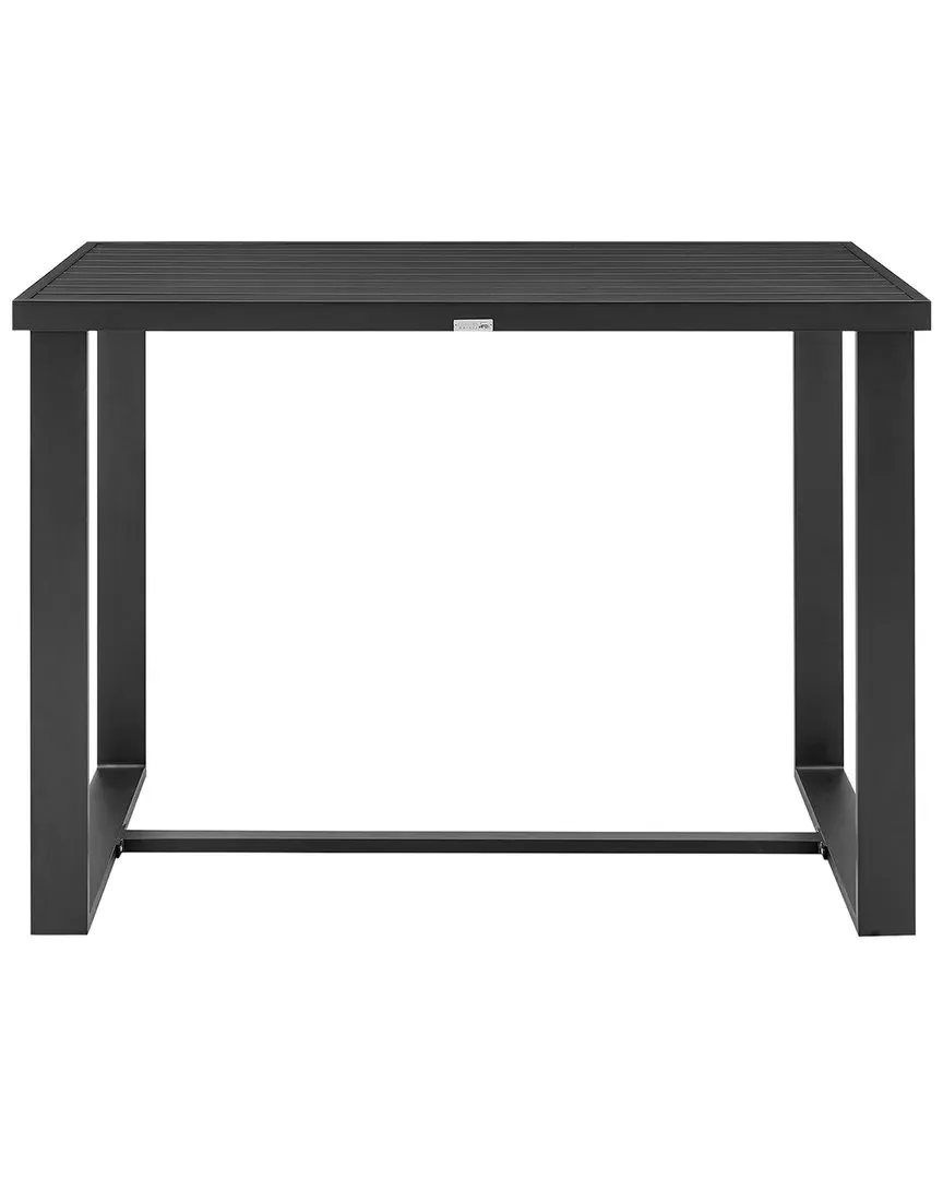 Alegria Bar Height Dining Table - Black, Aluminum image