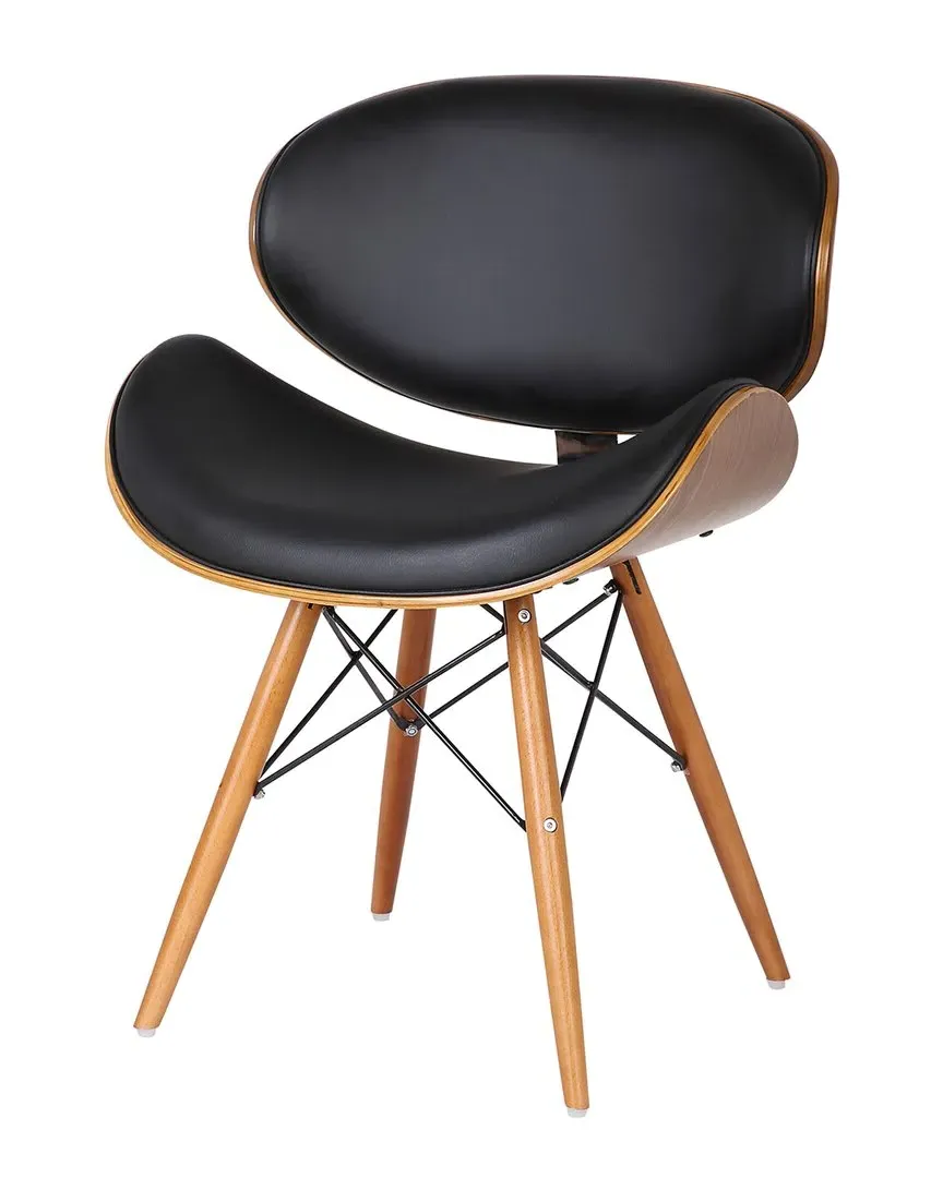 Cassie Dining Chair - Black, Walnut image