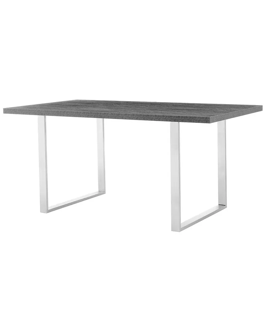 Fenton Rectangular Dining Table - Charcoal, Melamine image