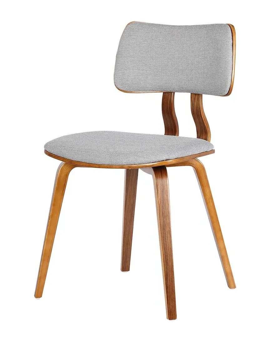 Jaguar Mid-Century Dining Chair - Grey, Walnut