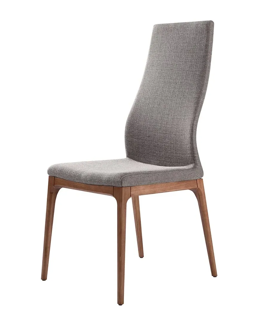 Parker Dining Chair - Grey, Walnut