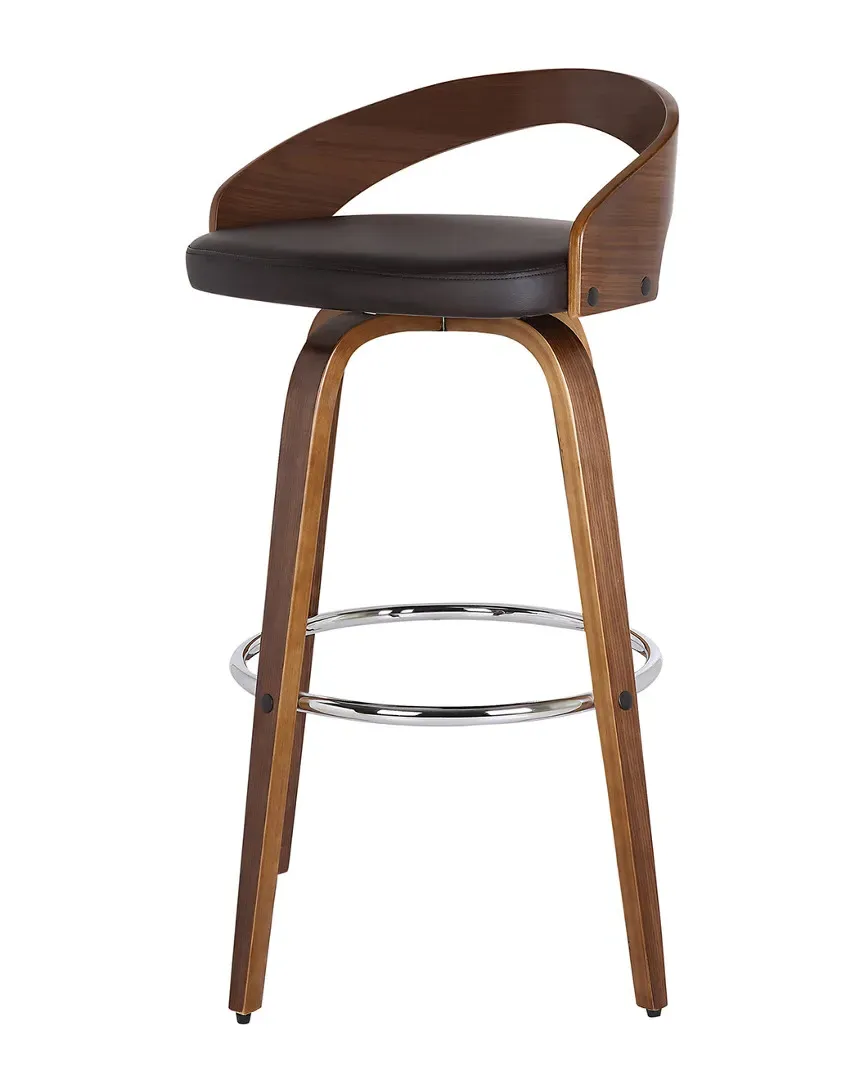 Sonia 26in Counter Height Barstool - Brown, Walnut image