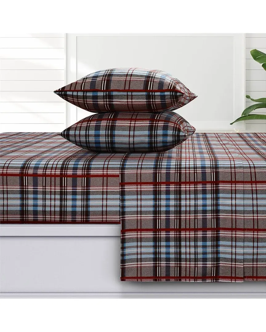 Brentwood Flannel Sheet Set with Extra Deep Pockets - Brown image