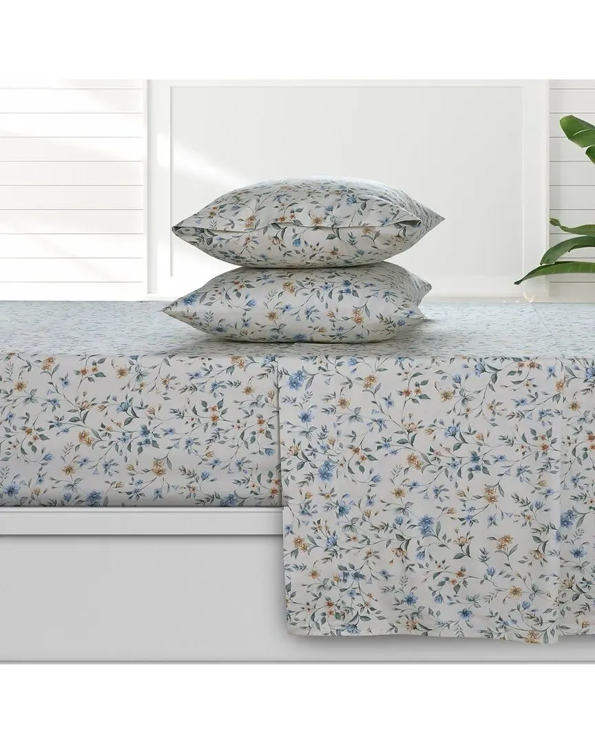 Carolina Deep Pocket Sheet Set - Cream, Organic Cotton