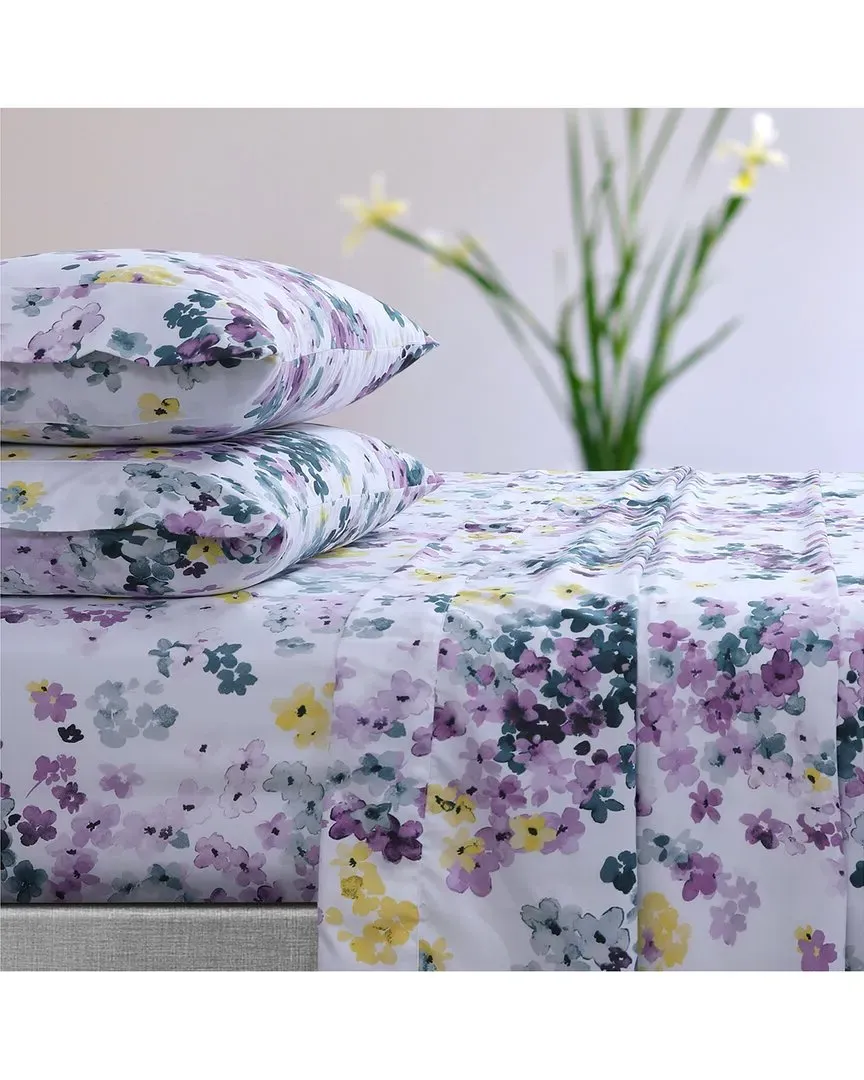 Juliette Deep Pocket Sheet Set - Purple, Microfiber