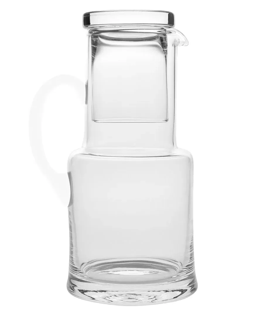 2pc Water Glass Set with Carafe and Tumbler - Clear image
