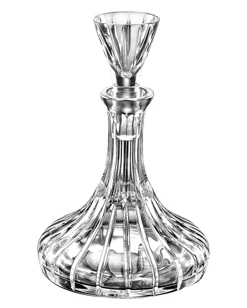 Barski Cut Crystal Mouthwash Decanter - Clear image
